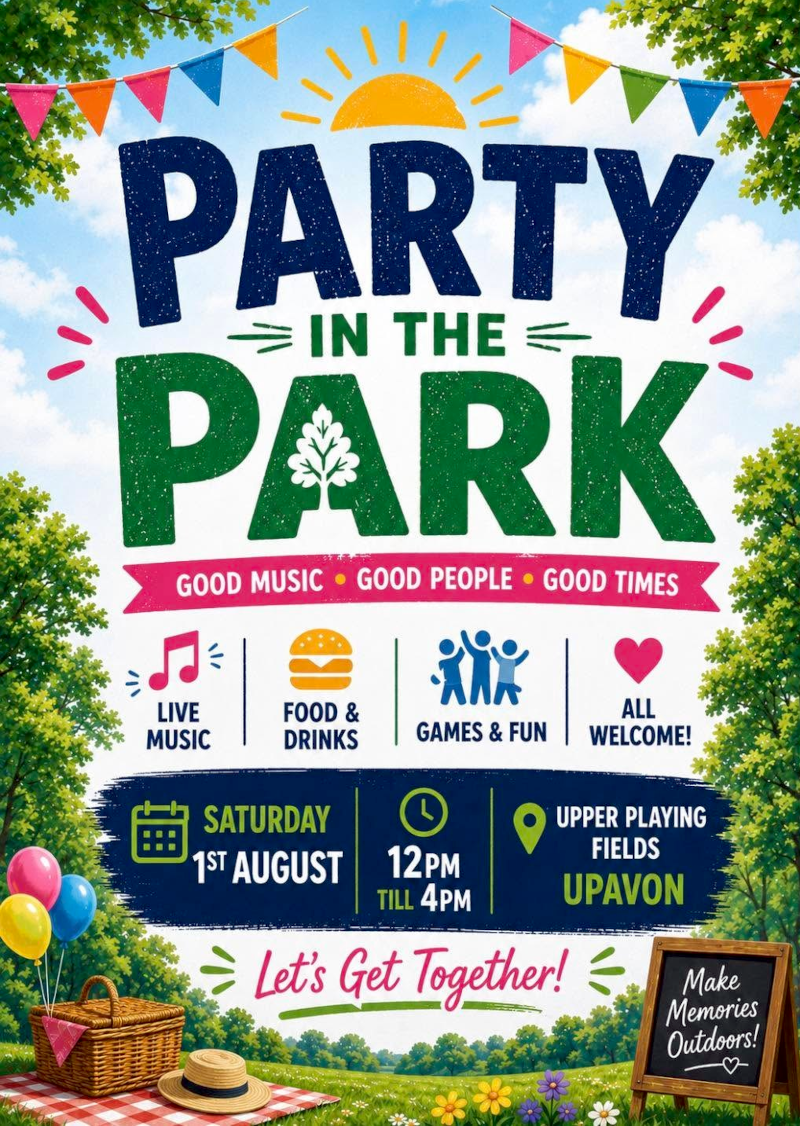 Party in the park 2026